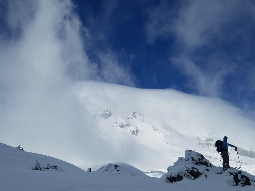 Windy Day on Mount Shasta