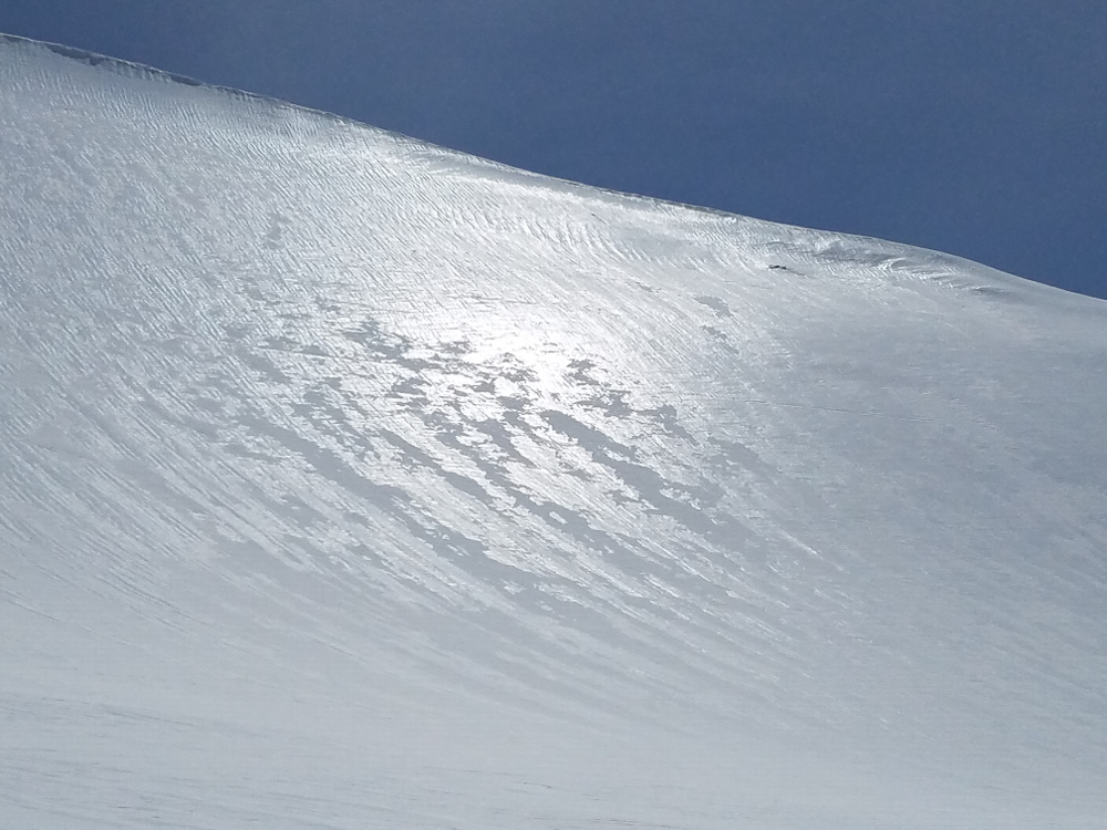 Glossy Sheen in Avalanche Gulch Glossy Sheen in Avalanche Gulch