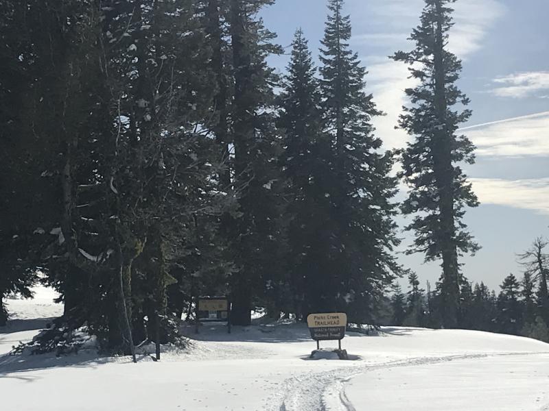 Parks Ck Summit trailhead