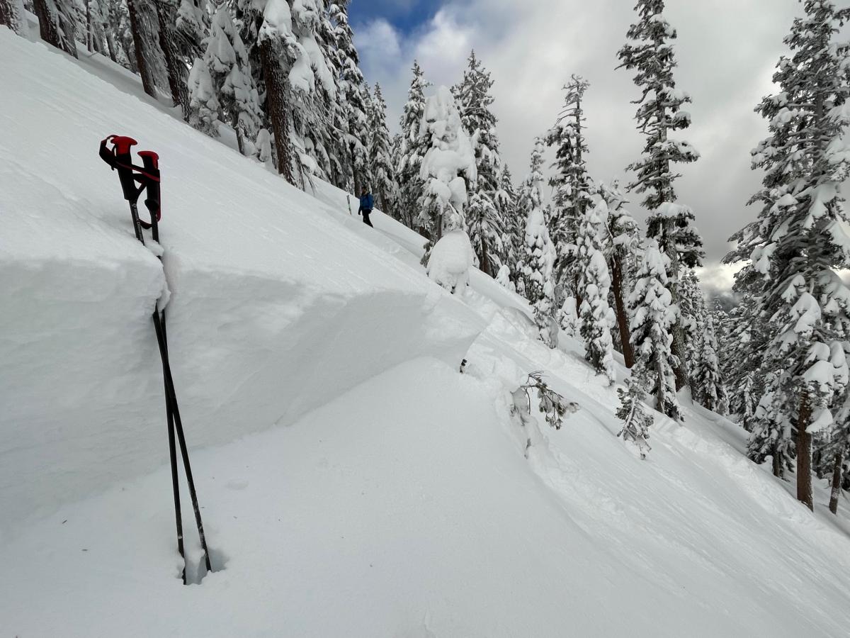 West Face Gray Butte avalanche West Face Gray Butte avalanche