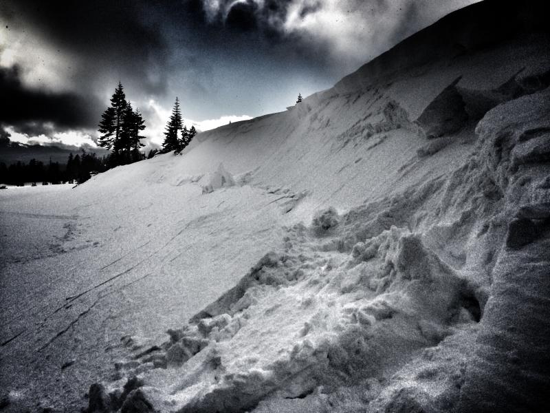 Snowmobile triggered avalanche in Old Ski Bowl