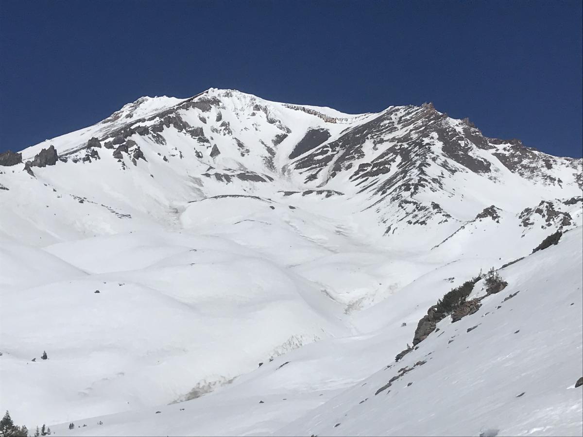 Avalanche Gulch from Green Butte Ridge ~8,500 feet