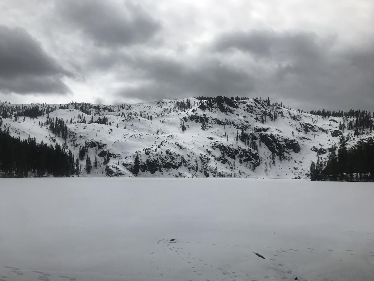 Castle Lake with Middle Peak in the background