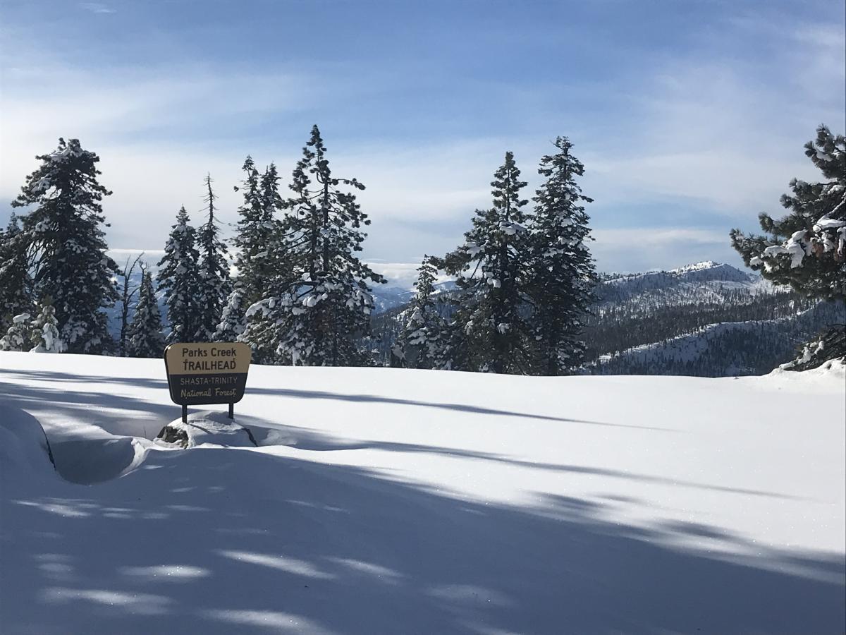 Parks Creek Summit trailhead