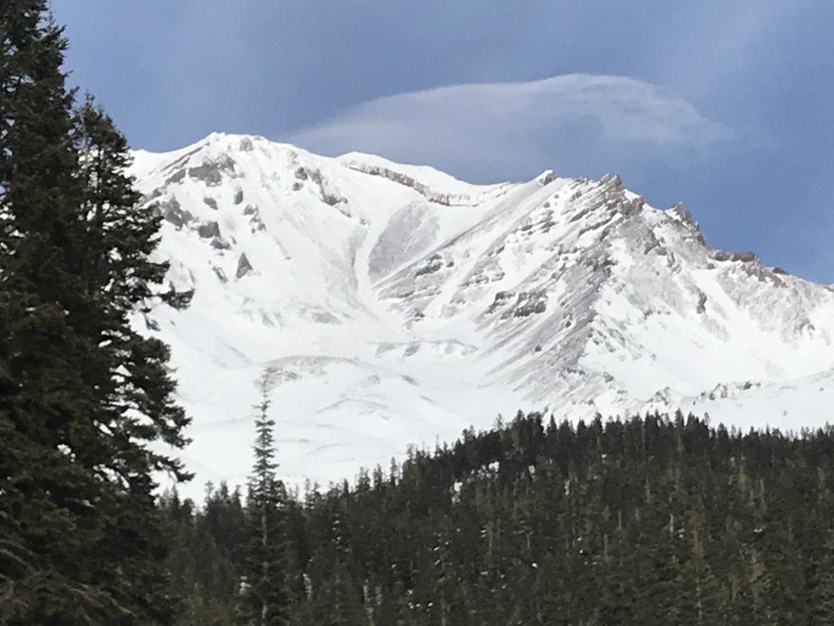 South side of Mount Shasta from Bunny Flat 12.12.2018