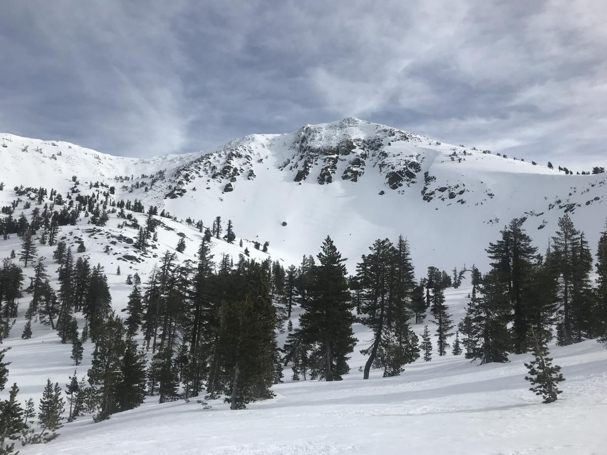 Mount Eddy viewed from Upper Deadfall drainage