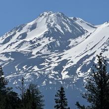 Northwest side, Hotlum-Bolam, Molam, Whitney Glaciers, Shastina