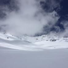 Avalanche Gulch viewed from 50/50 