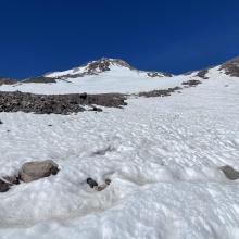 Bottom of hotlum Snow field 