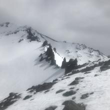 Casaval Ridge viewed from 10,000 feet