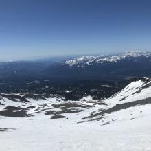 Looking down from Lake Helen