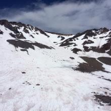 The Upper Mountain from Lake Helen, Mid-July 2015