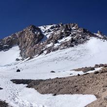 View from the step at 13,100 feet.