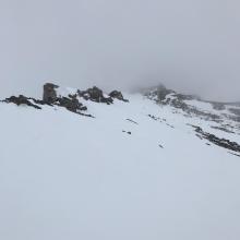 Below the Sargents and Green Butte Ridge line confluence 