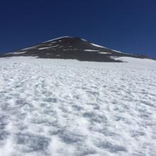 Looking up at Misery Hill 7.23.16