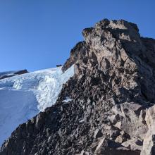 Rock Above Whitney Glacier 
