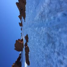 Looking up through the 