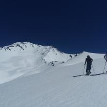 Approaching top of Green Butte