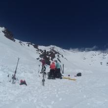 Camp at ~9800' (Top of Giddy Giddy Gulch)