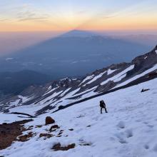 Ascending Above Lake Helen