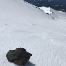 Basketball sized rock