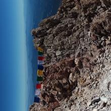 Prayer Flags at summit will tatter and litter the mountain.
