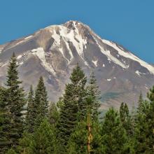Mt Shasta east side 23 August 2022