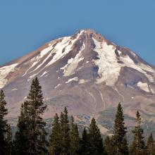 Mt Shasta northeast side 23 August 2022