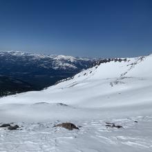 Lower Avalanche Gulch with Casaval Ridge in the background