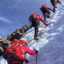 top of west face