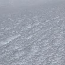 Snow texture at 10,500 feet