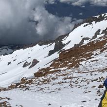 Thin Conditions Above The Chutes