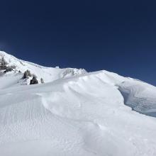 nearing the beginning of rock spine 