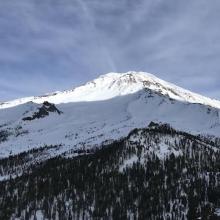 the one and only Mount Shasta