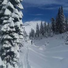 Snow in Gulleys and Sheltered Areas