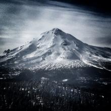 A view of the east side of Mt Shasta on 12/5/16