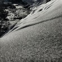 Surface hoar along south fork road, approx. 5,300 feet, east facing