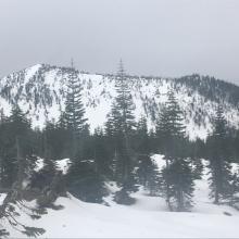 Looking over at Gray Butte