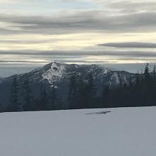 A look across at the Eddy Mountains