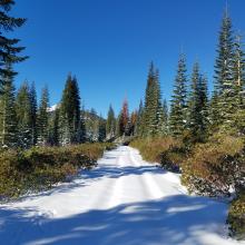 Road Conditions to Ash Creek Butte