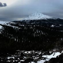 Eastside panorama, Ash Creek Butte and Mt Shasta visible
