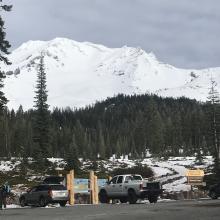 Bunny Flat trailhead, south side of Mount Shasta