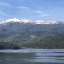 Eddy Mountains from Lake Siskiyou