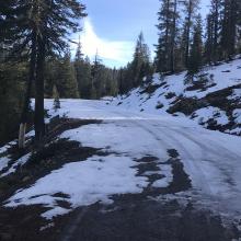 Eddies, nearing Parks Ck Summit