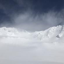 Looking up Avalanche Gulch From Lake Helen