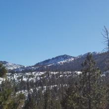 Parks Creek - Summit Pass at a Distance