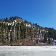 Castle Lake - Left Peak