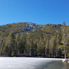 Castle Lake - Right Peak