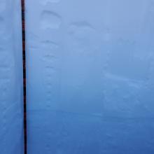 Right-side Up Snow Pack, Well Bonded, HS = 53 in (135 cm)