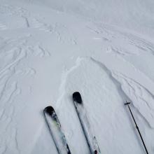 Ski penetration 0-3 inches